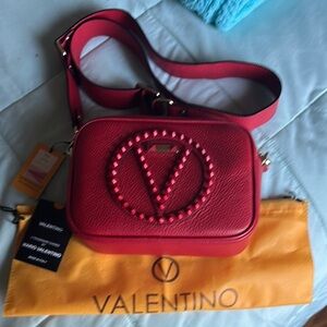 Valentino Red Crossbody Bag